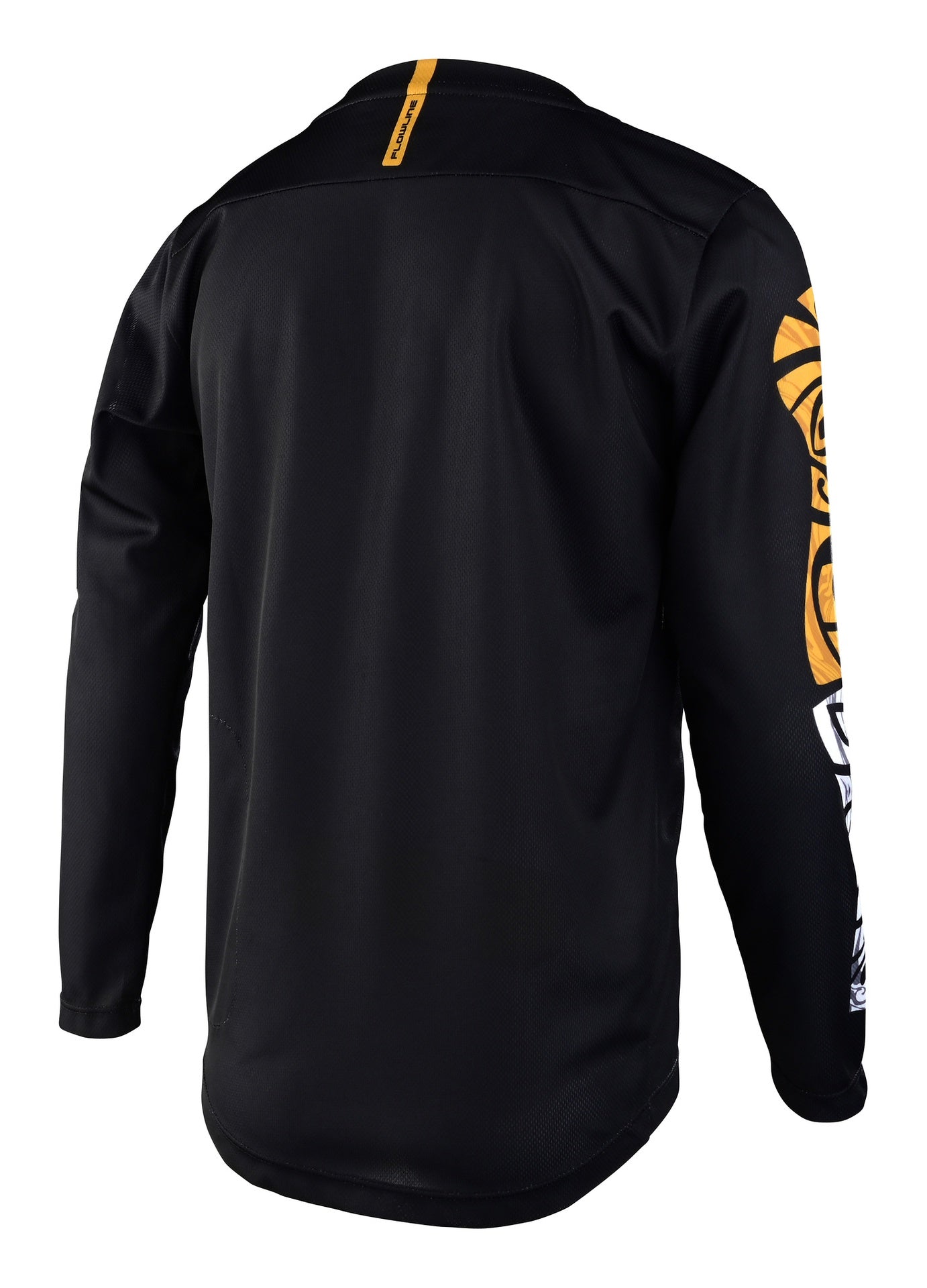 Jersey para niño Troy Lee Designs Flowline Manga Larga Tripper Black